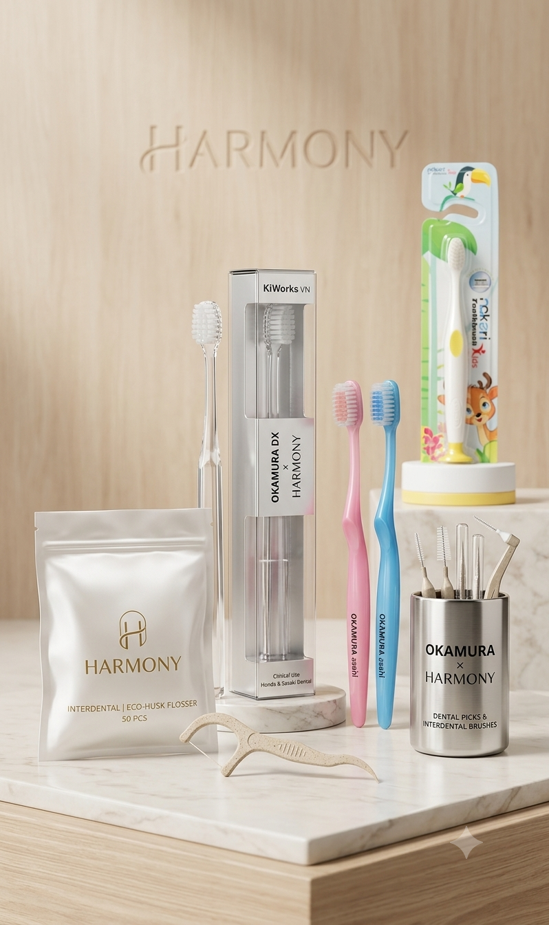 HARMONY & OKAMURA Premium Oral Care Products